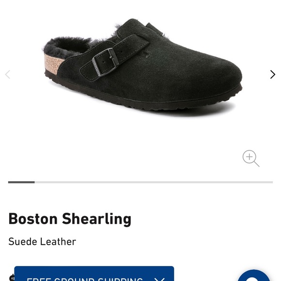 Birkenstock Shoes - Birkenstock Boston Shearling
Suede Leather